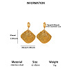 304 Stainless Steel Dangle Earrings WG7E31D-01-5