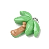 Opaque Resin Pendants RE-CBAB589-01A-03-2