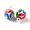 Alloy Enamel Pendants AL-CBAEAA8-12-2