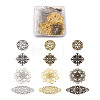  Jewelry Iron & Alloy Filigree Joiners Links FIND-PJ0001-02-9