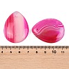 Natural Banded Agate Pendants GG-K002-02A-3