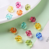 Transparent Acrylic Beads TACR-S154-15B-6