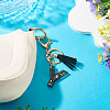 1Pc Resin Letter Keychains KEYC-TADJ0001-09Y-5