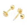 925 Sterling Silver Micro Pave Cubic Zirconia Ear Plug Gauges for Women EJEW-F342-06G-2