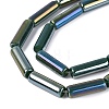 Electroplate Opaque Glass Beads Strands EGLA-Q132-02A-B01-3