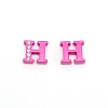Rhinestone Slide Letter Charms RB-TAC0002-01H-2