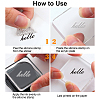 Custom PVC Plastic Clear Stamps DIY-WH0448-0246-7