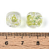 Handmade Foil Lampwork Beads Strands FOIL-T008-04H-4