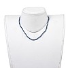 Electroplate Glass Beaded Necklaces NJEW-JN02793-5