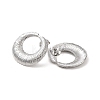 Non-Tarnish Ring 304 Stainless Steel Stud Earrings for Women EJEW-L272-009P-2