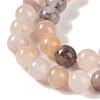 Natural Violet Strawberry Quartz Beads Strands G-P530-B02-03-5