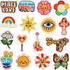 16Pcs Computerized Embroidery Cloth Sew on Patches PW-WG91852-02-1