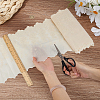 3Yards Cotton Embroidery Flower Pattern Ribbon OCOR-MA0001-83C-3