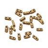 2-Hole Baking Paint Glass Seed Beads SEED-S023-17A-05-1