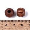 Wood European Beads WOOD-A026-01C-3