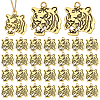 Tibetan Style Alloy Pendanrs LS-FIND-WH0199-392AG-1