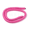Handmade Polymer Clay Heishi Beads X-CLAY-R067-8.0mm-31-3