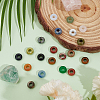 20Pcs 20 Styles Natural & Synthetic Mixed Gemstone European Beads G-PA0002-35-4