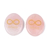 Natural Rose Quartz Pendants G-N365-01B-1