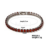 Exquisite Fashion Personality Brass Cubic Zirconia Link Chain Bracelets JC8440-8-1