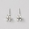 925 Sterling Silver Earrings Findings FIND-WH0152-680C-1