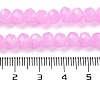 Baking Paint Imitation Jade Glass Bead Strands LS-DGLA-A034-J6MM-A49-5