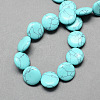 Synthetic Turquoise Bead Strands G-S110-28-2