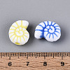 Opaque Acrylic Beads SACR-T017-84M-4
