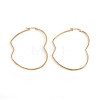 (Jewelry Parties Factory Sale)201 Stainless Steel Hoop Earrings EJEW-L243-20C-G-1
