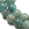 Natural Amazonite Beads Strands X-G-K068-03-6mm-01-3