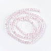 Glass Beads Strands EGLA-S056-3mm-10-2