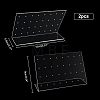 Acrylic Earring Displays EDIS-WH0013-04-3
