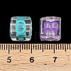 Acrylic European Beads MACR-I042-01B-3