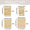 4Pcs 4 Styles Velvet Jewelry Drawstring Storage Pouches TP-TADJ0001-02-4