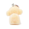 Flocking Opaque Resin Pendants RESI-I353-02P-04-3