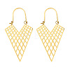 Bohemian Style 304 Stainless Steel Triangle Hoop Earrings FS-WG1E45B-05-1