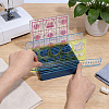 Pine Wood Ruler Slotted Display Stands ODIS-WH0038-330B-03-3
