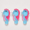 Translucent Frosted Resin Cabochons X-CRES-N022-10-1