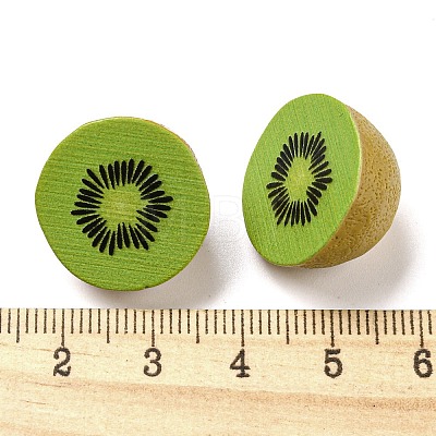 Fruit Opaque Resin Decoden Cabochons RESI-H156-01-04-1
