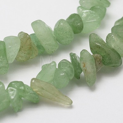 Natural Green Aventurine Beads Strands G-F328-24-1