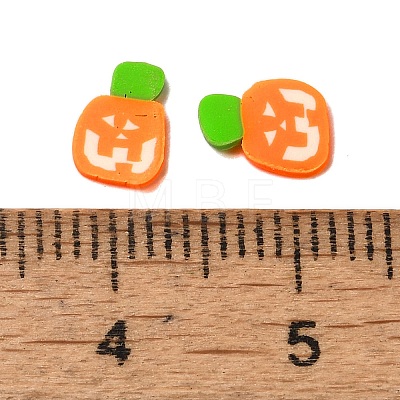 Halloween Handmade Polymer Clay Cabochons CLAY-F005-01-1