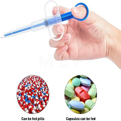 Plastic Pet Medicine Feeding Syringe AJEW-GA0002-05-1