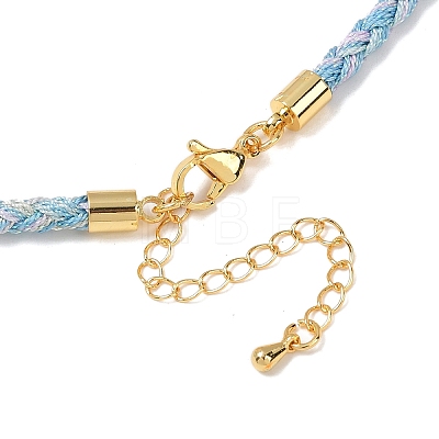 3.5MM Round Nylon Cotton Cord Necklace Making NJEW-C106-03G-11-1