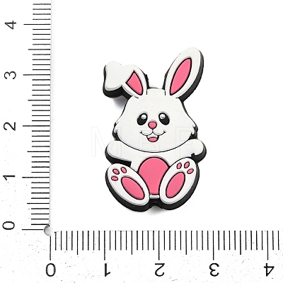Easter Rabbit Silicone Beads SIL-V002-05B-1