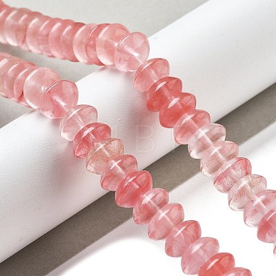 Cherry Quartz Glass Beads Strands G-P559-A12-02-1