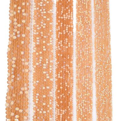 Transparent Glass Beads Strands EGLA-A044-T3mm-MB23-1