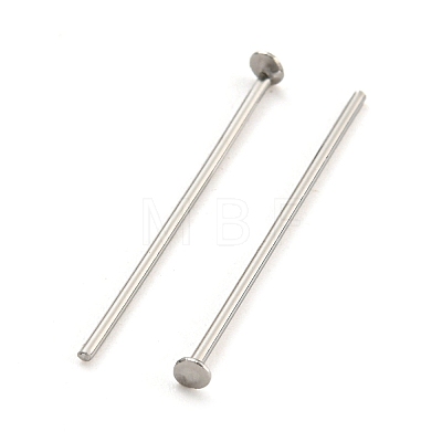 304 Stainless Steel Flat Head Pins STAS-D448-A-009P-1