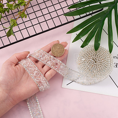 2 Yards Hotfix Rhinestone Tape DIY-BT0001-33-1