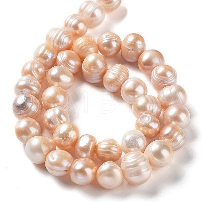Natural Cultured Freshwater Pearl Beads Strands PEAR-E019-18-1