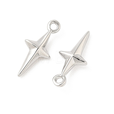 SHEGRACE Brass Star Charms XGR0167P-104P-1